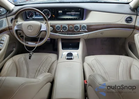 2015 Mercedes-Benz S 63 Amg z USA, uszkodzony, nr VIN WDDUG7JB7FA151416